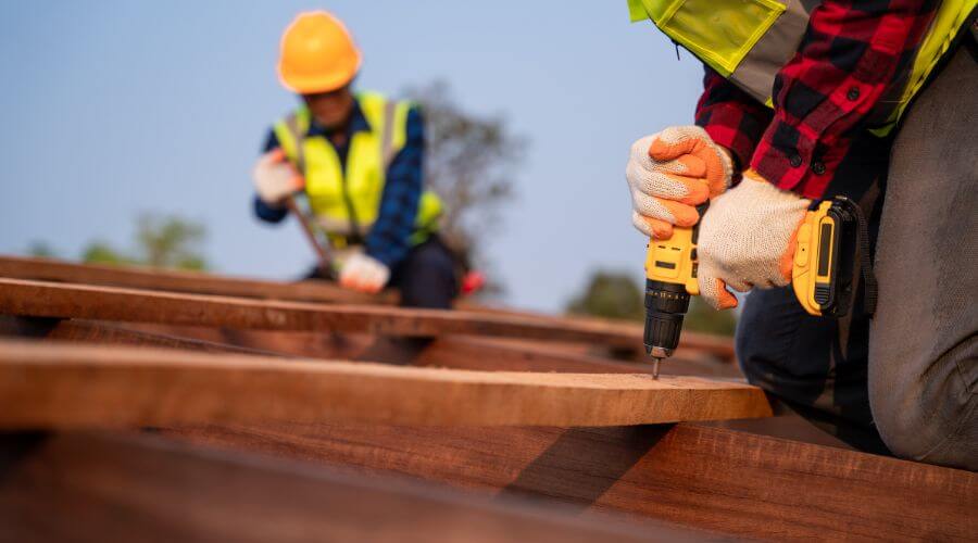 Expert tile roof repair services in Redwood, MS